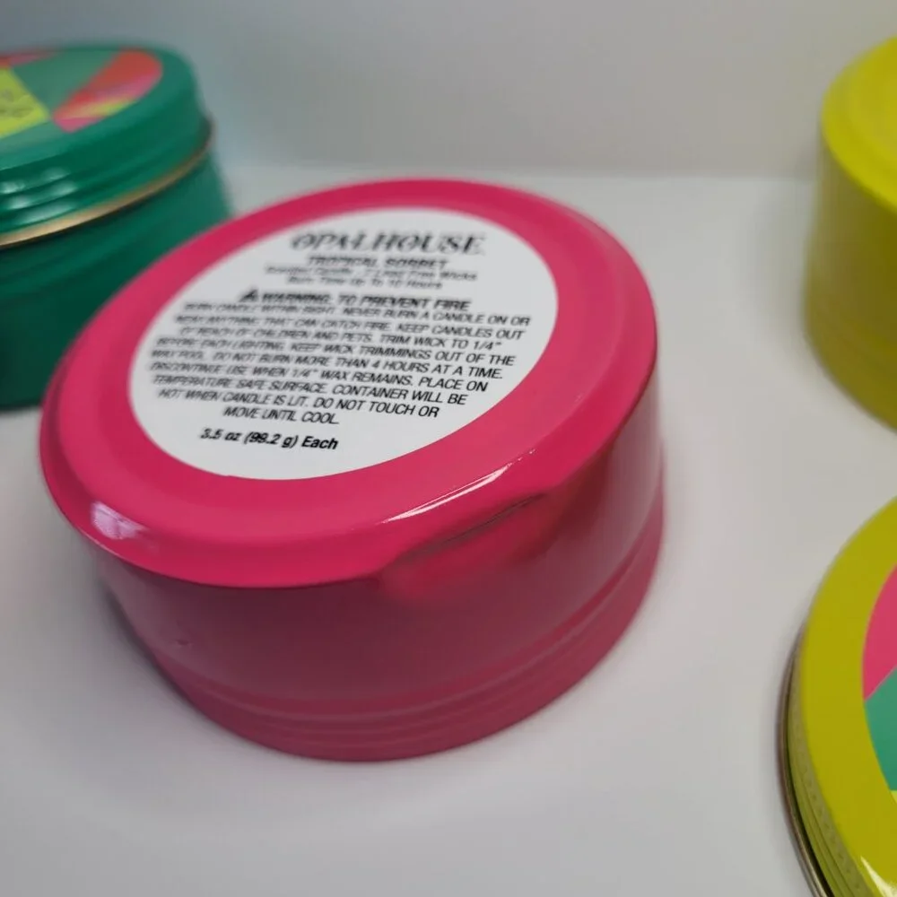 Opalhouse Scented Candles New Set of 3